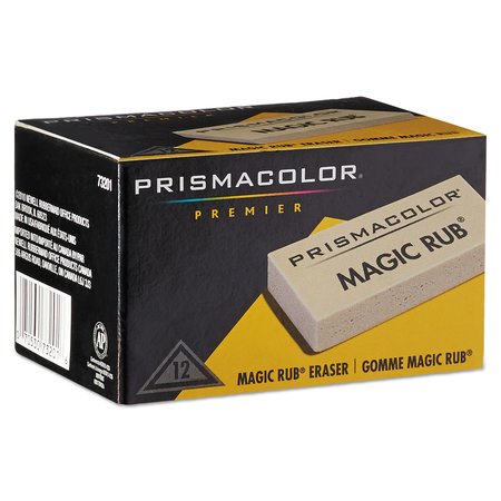 Prismacolor MAGIC RUB Art Eraser, Vinyl, PK12 73201